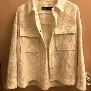 Zara shirt jacket